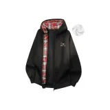 Чёрный Красный [с флисовой подкладкой]