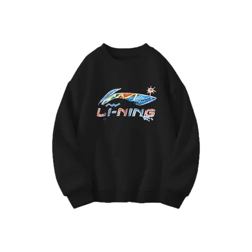 LINING YOUNG Свитшот Черный Подростки