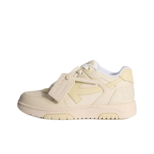 Off Белый Out Of Office Низкие Кроссовки для скейтбординга Женские Бежевые