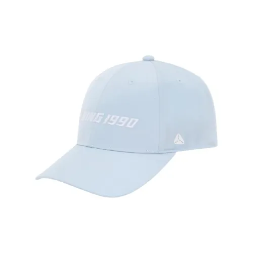 LI NING 1990 GOLF серия Полиэстер Кепки Унисекс Ледниково-голубой