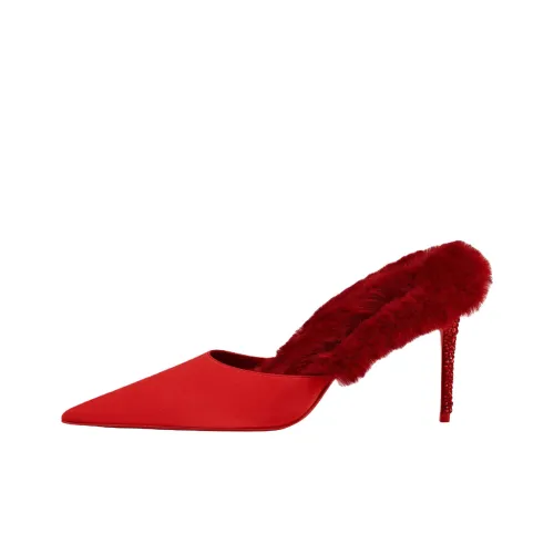 CL Домашние тапочки Женские Red