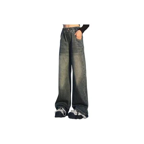 ЮЙЧЖАОЛИНЬ Синий 620 Школьный возраст Джинсы