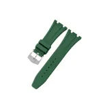 Зеленый-Серебряный булавка-застежка