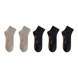 5 пар (Черный 3 + Светло-серый 2)