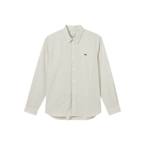 LACOSTE CCA Silver Gray Мужские Рубашки