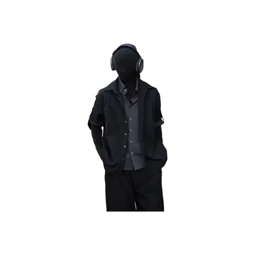 BEAR UNION Черные Унисекс Рубашки