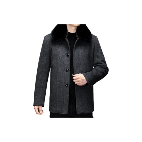 MAREA VESUVIO Серый Мужской Пальто