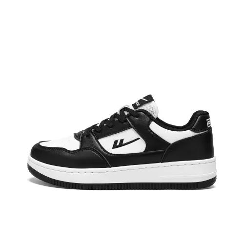 Warrior Air Force 1 пуховые кроссовки Low Top для скейтбординга унисекс черный белый