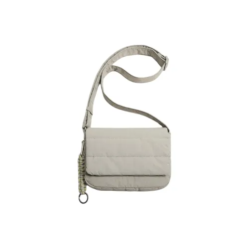 ZARA Полиамид Нейлоновая Сумка через плечо Женская Серого цвета