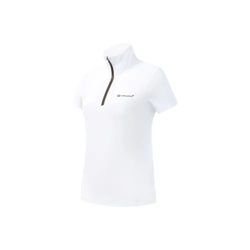 FILA X McLaren Коллаборация Поло Женские Нефритовый Белый