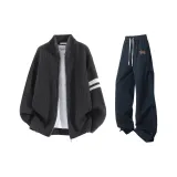 Dark Gray Top + Dark Blue Pants  
Темно-серый топ + темно-синие штаны