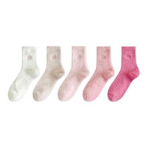 XIA.WA.ZHI.XIU Высокие носки для колена женские