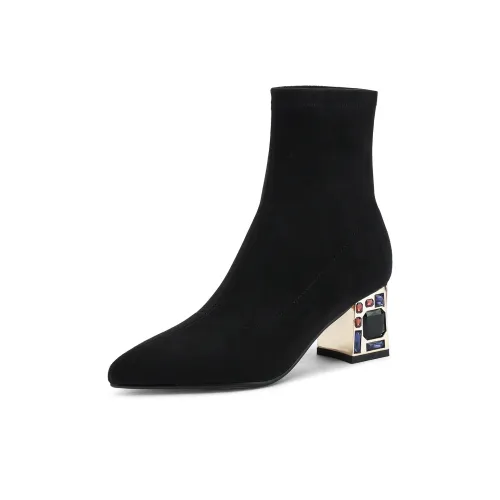 FMM Ботильоны Black Women's