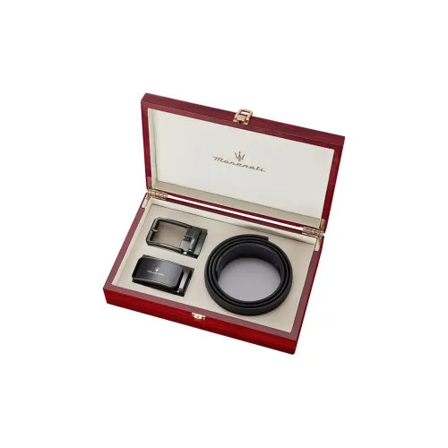 Maserati Ремни из коровьей кожи мужские 3,5 см