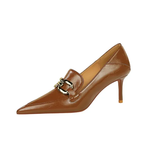 YAFEI XUANYU Узкий каблук высокий каблук 8 см женский