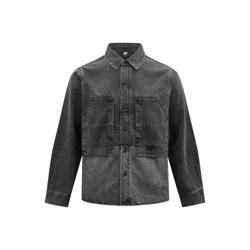 CAT Темно-серый Мужской Куртки