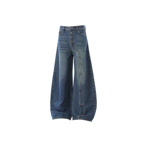 BLANKIN. Blue Unisex Jeans