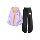 [Thickened и с флисовой подкладкой] Di Xin Huanyi K Таро фиолетовый + Di Xin Huanyi K Черный