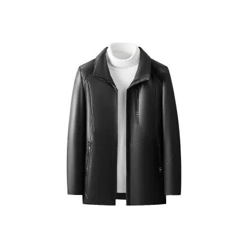 Vintage Cars Кожаная куртка Мужская