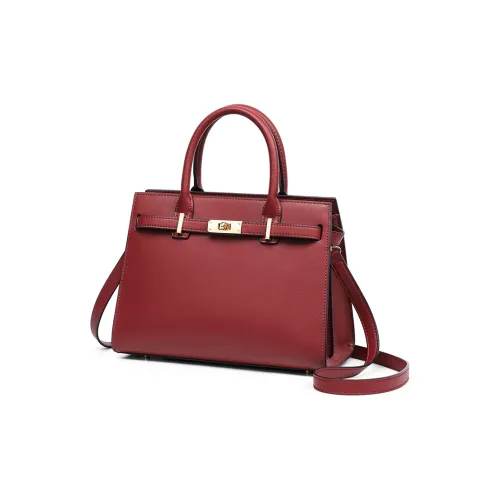 PESASRIE Сумка через плечо из коровьей кожи сумка на плечо обычная женская красная черная