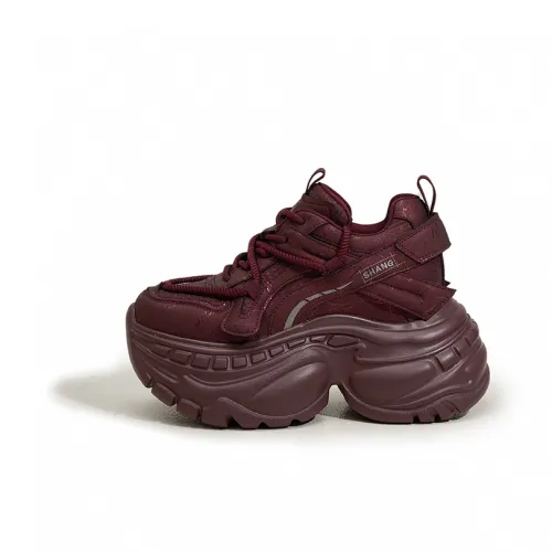 Milan Love Song Амортизаторы Устойчивые к истиранию Противоскользящие Низкий Топ Толстая подошва Кроссовки Женские