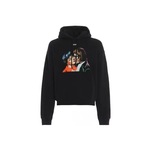OFF Белый Свитшот Мужской Черный