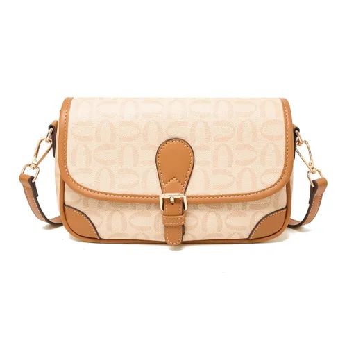 AOKANG PVC Подмышечная Сумка на Плечо Стандартная Женская Молочно-чайный Коричневый Молочно-чайный Белый