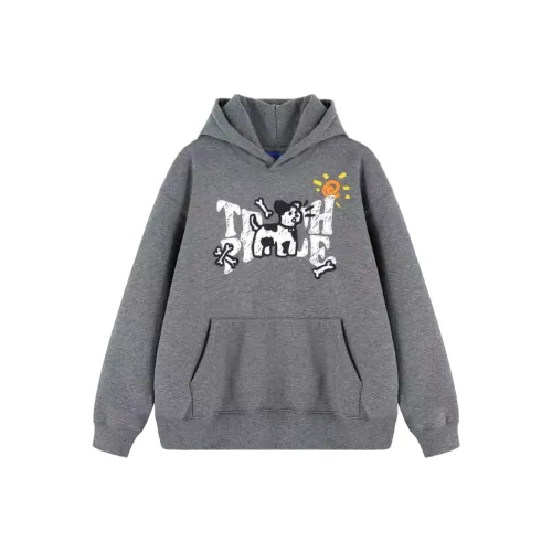 Wang Leshi Серый Женский Свитшот