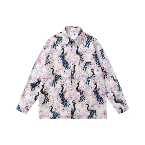 51XXHA Монохромный Унисекс Рубашки