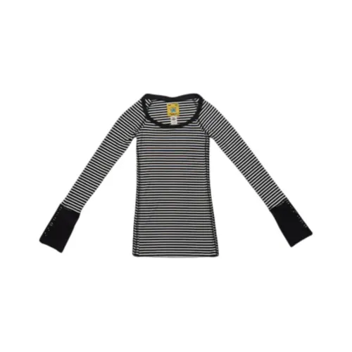 Unif Черный Белый Женские T-рубашки