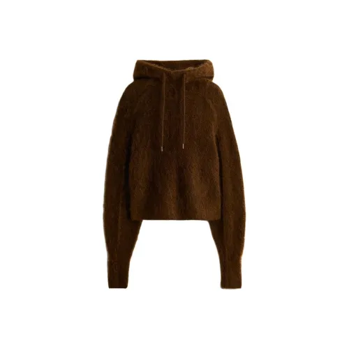 H M Темно-коричневый Женский Трикотаж