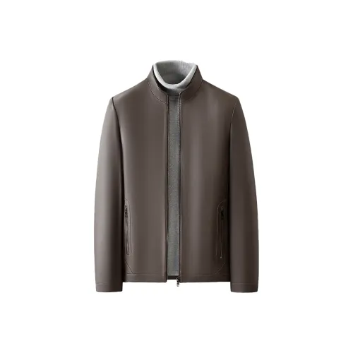 Vintage Cars Кожаная куртка Мужская