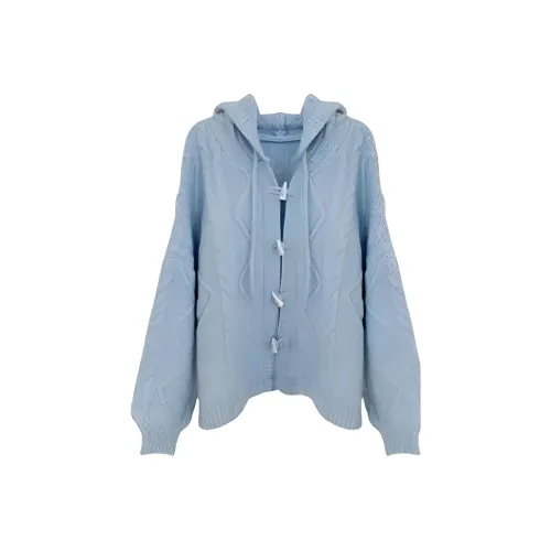 GRAYISMOON Светло-синий Женский Трикотаж