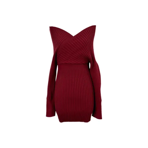 Udon House Длинное платье с длинными рукавами женское