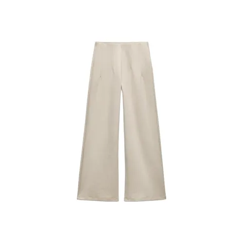 ZARA Light Green Women's Casual Pants ZARA Светло-зеленые женские повседневные штаны