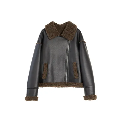 ELLE Черный Женские Меховые изделия