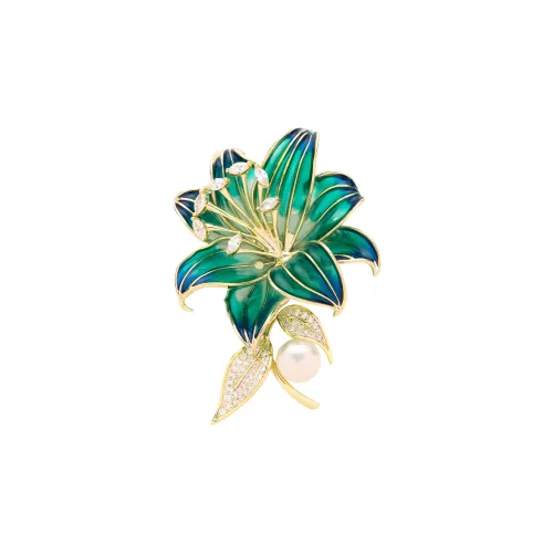 NUANTONG Медные Броши Женские