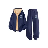 [Thickened и с флисовой подкладкой] Музыкальный K Темно-синий + Музыкальный K Темно-синий