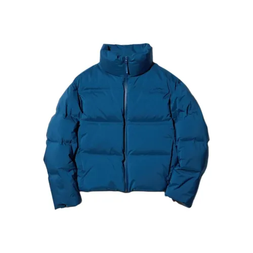 UNIQLO Синий Женские Пуховики