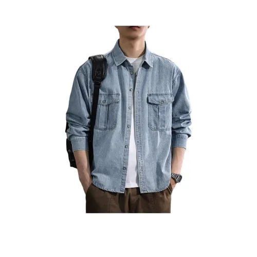 AOYU Мужские Джинсовые Куртки