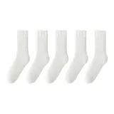 5 пар: 5 белых