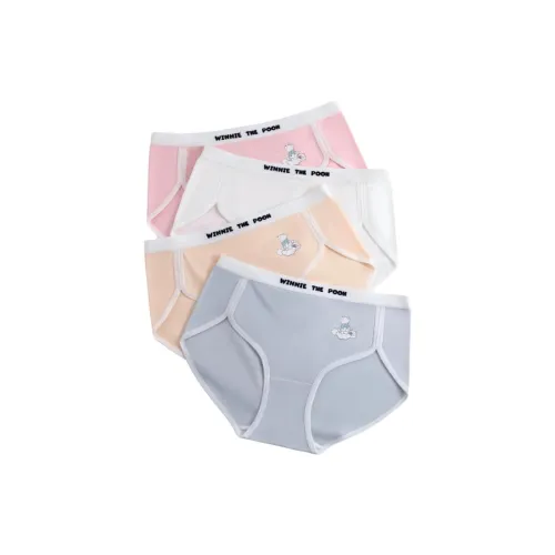 Disney Женское нижнее белье 4 штуки независимая упаковка