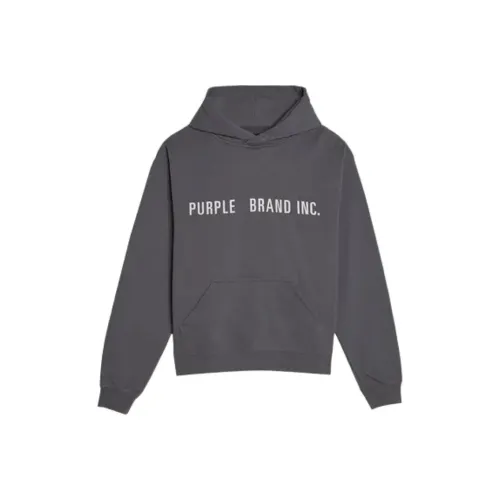 Purple Brand Carbon Gray Мужские Свитшоты
