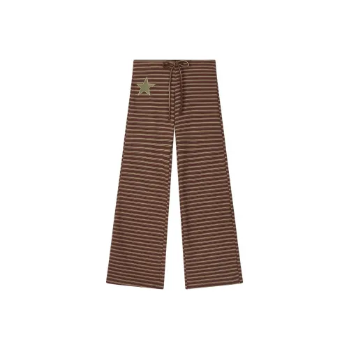 Asif calie Stripe Star Wide Pants Casual Pants Women's