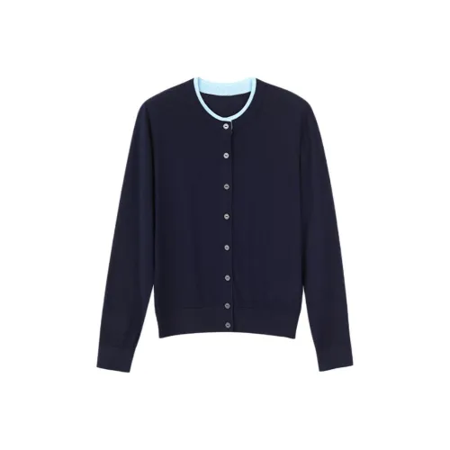 NINE WEST Темно-синий женский трикотаж