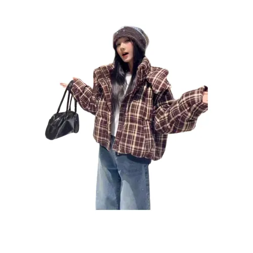 XIAOJUCHUANLI Хлопковый пуховик женский