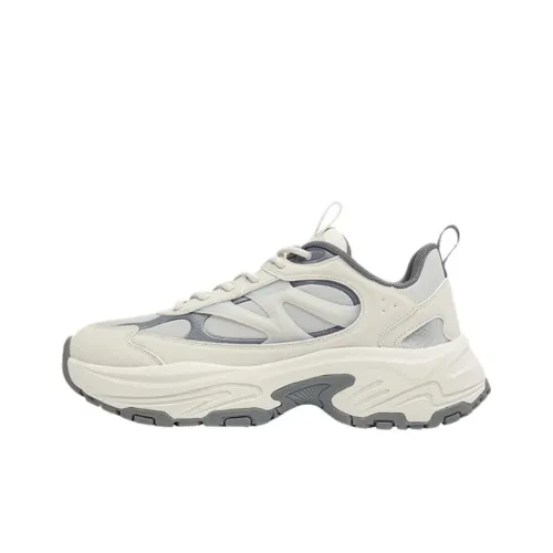 QIAODAN Водонепроницаемый и Легкий Низкий Топ Повседневная Обувь Женская Бежево-Серый