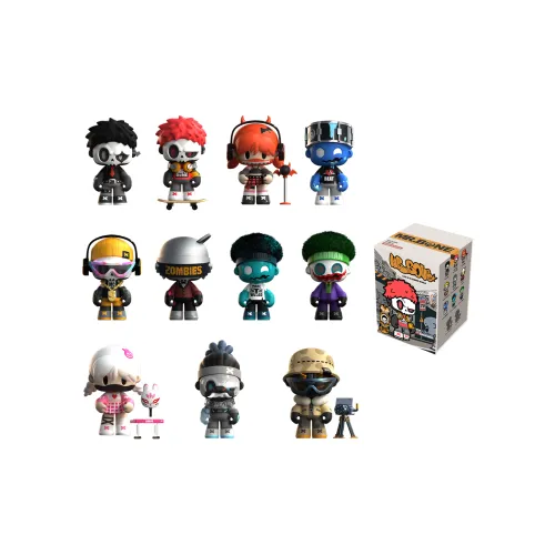 Mouyankongshe JUNIOR2 Biohazard Коллекция Модная игрушка Фигурка Слепые коробки Один Blind Коробка Целая коробка 9 шт