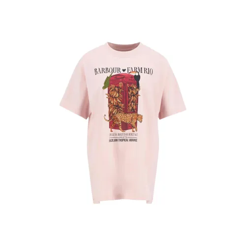 BARBOUR X FARM RIO Рубашка с рукавом-кафтан Женская