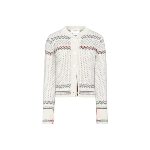 THOM BROWNE Белый Женский Трикотаж